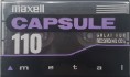 Maxell Capsule 110 Metal